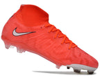 Phantom Luna Elite NU Super A Men's Full Knit Waterproof FG Soccer Shoes - Bright Crimson/White/Black