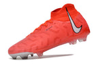 Phantom Luna Elite NU Super A Men's Full Knit Waterproof FG Soccer Shoes - Bright Crimson/White/Black