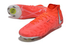 Phantom Luna Elite NU Super A Men's Full Knit Waterproof FG Soccer Shoes - Bright Crimson/White/Black