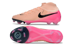 Phantom Luna Elite NU Super A Men's Full Knit Waterproof FG Soccer Shoes - Crimson Tint/Black/Pink Blast