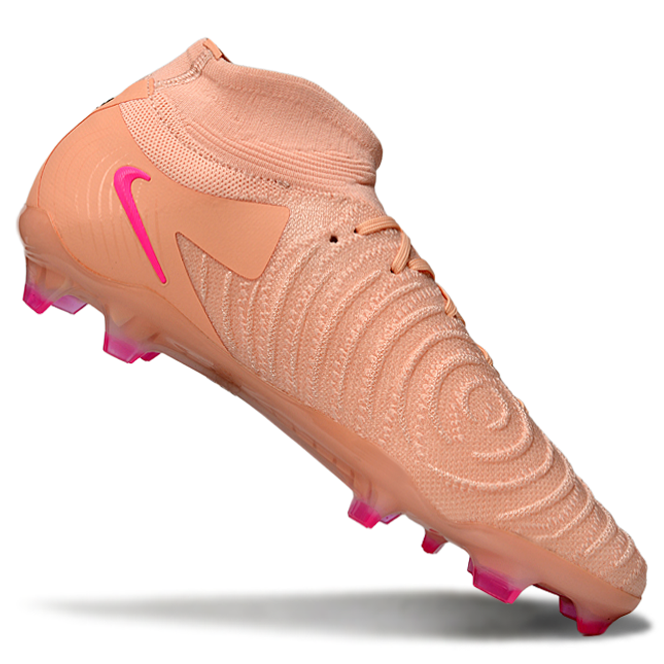 Phantom Luna Elite NU Super A Men's Full Knit Waterproof FG Soccer Shoes - Crimson Tint/Pink Blast