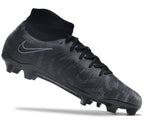 Phantom Luna Elite NU Super A Men's Full Knit Waterproof FG Soccer Shoes - Deep Jungle Black