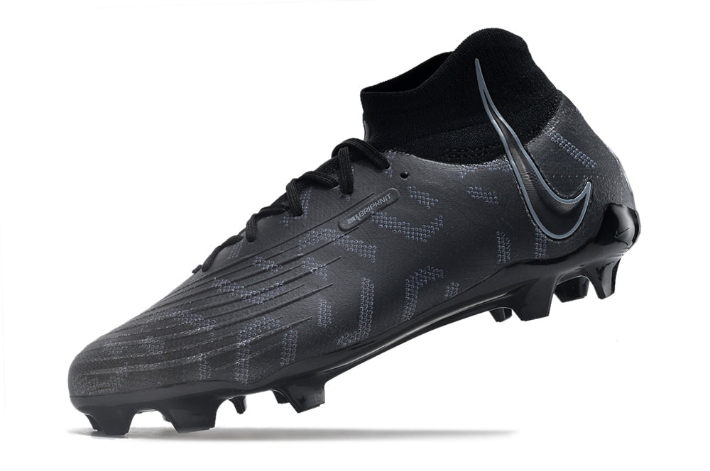 Phantom Luna Elite NU Super A Men's Full Knit Waterproof FG Soccer Shoes - Deep Jungle Black