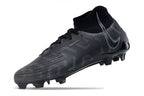 Phantom Luna Elite NU Super A Men's Full Knit Waterproof FG Soccer Shoes - Deep Jungle Black
