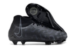 Phantom Luna Elite NU Super A Men's Full Knit Waterproof FG Soccer Shoes - Deep Jungle Black