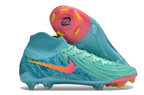 Phantom Luna Elite NU Super A Men's Full Knit Waterproof FG Soccer Shoes - Green/Blue/Pink