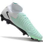 Phantom Luna Elite NU Super A Men's Full Knit Waterproof FG Soccer Shoes - Light Green/White/Black