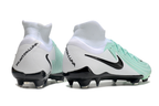 Phantom Luna Elite NU Super A Men's Full Knit Waterproof FG Soccer Shoes - Light Green/White/Black