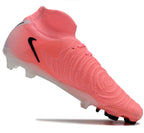 Phantom Luna Elite NU Super A Men's Full Knit Waterproof FG Soccer Shoes - Light Pink/Black