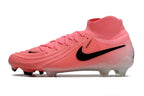 Phantom Luna Elite NU Super A Men's Full Knit Waterproof FG Soccer Shoes - Light Pink/Black
