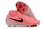 Phantom Luna Elite NU Super A Men's Full Knit Waterproof FG Soccer Shoes - Light Pink/Black