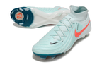 Phantom Luna Elite NU Super A Men's Full Knit Waterproof FG Soccer Shoes - Mint/Atomic Red/Off Noir