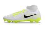 Phantom Luna Elite NU Super A Men's Full Knit Waterproof FG Soccer Shoes - Neon Yellow/White/Black