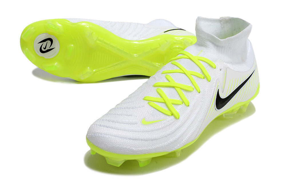 Phantom Luna Elite NU Super A Men's Full Knit Waterproof FG Soccer Shoes - Neon Yellow/White/Black