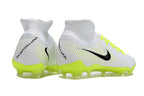 Phantom Luna Elite NU Super A Men's Full Knit Waterproof FG Soccer Shoes - Neon Yellow/White/Black