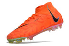 Phantom Luna Elite NU Super A Men's Full Knit Waterproof FG Soccer Shoes - Orange/Black/Green