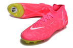 Phantom Luna Elite NU Super A Men's Full Knit Waterproof FG Soccer Shoes - Pink Blast/Volt/White