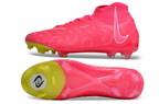 Phantom Luna Elite NU Super A Men's Full Knit Waterproof FG Soccer Shoes - Pink Blast/Volt/White