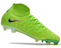 Phantom Luna Elite NU Super A Men's Full Knit Waterproof FG Soccer Shoes - Volt Green/Black