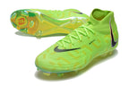 Phantom Luna Elite NU Super A Men's Full Knit Waterproof FG Soccer Shoes - Volt Green/Black