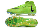 Phantom Luna Elite NU Super A Men's Full Knit Waterproof FG Soccer Shoes - Volt Green/Black