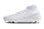 Phantom Luna Elite NU Super A Men's Full Knit Waterproof FG Soccer Shoes - White