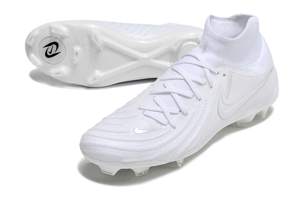 Phantom Luna Elite NU Super A Men's Full Knit Waterproof FG Soccer Shoes - White