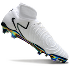 Phantom Luna Elite NU Super A Men's Full Knit Waterproof FG Soccer Shoes - White/Black/Green