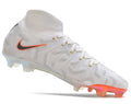 Phantom Luna Elite NU Super A Men's Full Knit Waterproof FG Soccer Shoes - White/Orange/Black