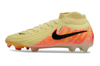 Phantom Luna Elite NU Super A Men's Full Knit Waterproof FG Soccer Shoes - Yellow/Orange
