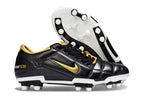 T90 Series Firm Ground FG Soccer Boots - Black/Gold/White