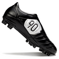 T90 Series Firm Ground FG Soccer Boots - Black/Metallic Silver