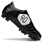 T90 Series Firm Ground FG Soccer Boots - Black/Metallic Silver