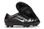 T90 Series Firm Ground FG Soccer Boots - Black/Metallic Silver