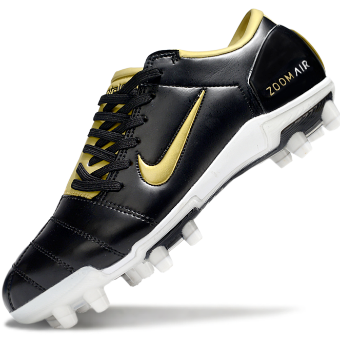 T90 Series Firm Ground FG Soccer Boots - Metallic Gold/Black/White
