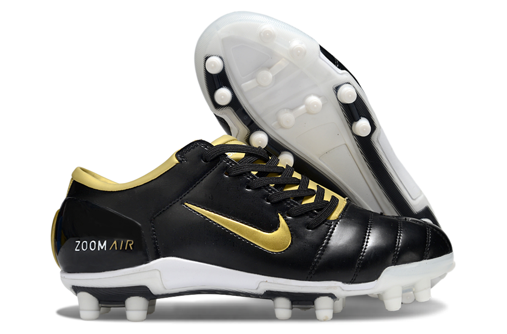 T90 Series Firm Ground FG Soccer Boots - Metallic Gold/Black/White
