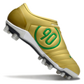 T90 Series Firm Ground FG Soccer Boots - Metallic Gold/Green/White