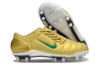 T90 Series Firm Ground FG Soccer Boots - Metallic Gold/Green/White