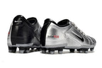 T90 Series Firm Ground FG Soccer Boots - Metallic Silver/Black/Gray