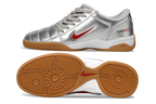 T90 Series Firm Ground FG Soccer Boots - Metallic Silver/Black/Red