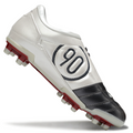 T90 Series Firm Ground FG Soccer Boots - Metallic Silver/Black/White/Red