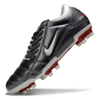 T90 Series Firm Ground FG Soccer Boots - Metallic Silver/Black/White/Red