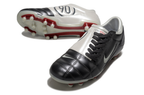 T90 Series Firm Ground FG Soccer Boots - Metallic Silver/Black/White/Red