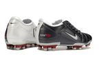 T90 Series Firm Ground FG Soccer Boots - Metallic Silver/Black/White/Red