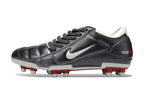 T90 Series Firm Ground FG Soccer Boots - Metallic Silver/Black/White/Red