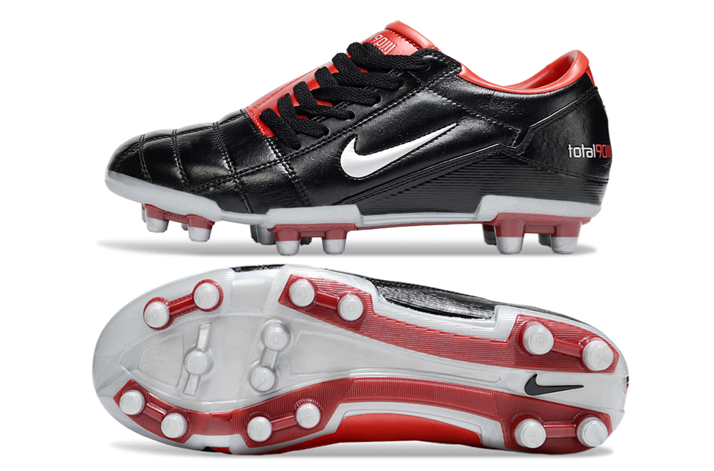 T90 Series Firm Ground FG Soccer Boots - Orange/Black/White