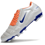 T90 Series Firm Ground FG Soccer Boots - Orange/Gray/Navy