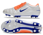 T90 Series Firm Ground FG Soccer Boots - Orange/Gray/Navy