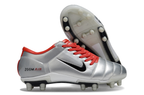 T90 Series Firm Ground FG Soccer Boots - Orange/Metallic Silver/Black
