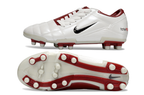 T90 Series Firm Ground FG Soccer Boots - Red/White/Black